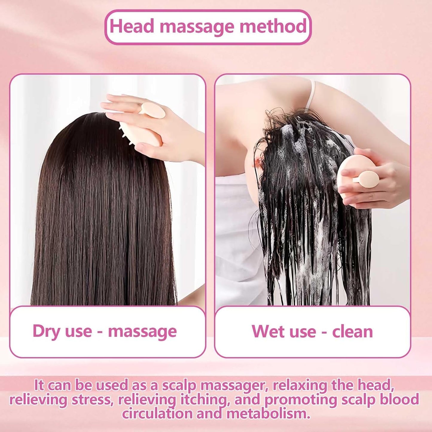 Deep Care – Silicone Scalp Massager Brush