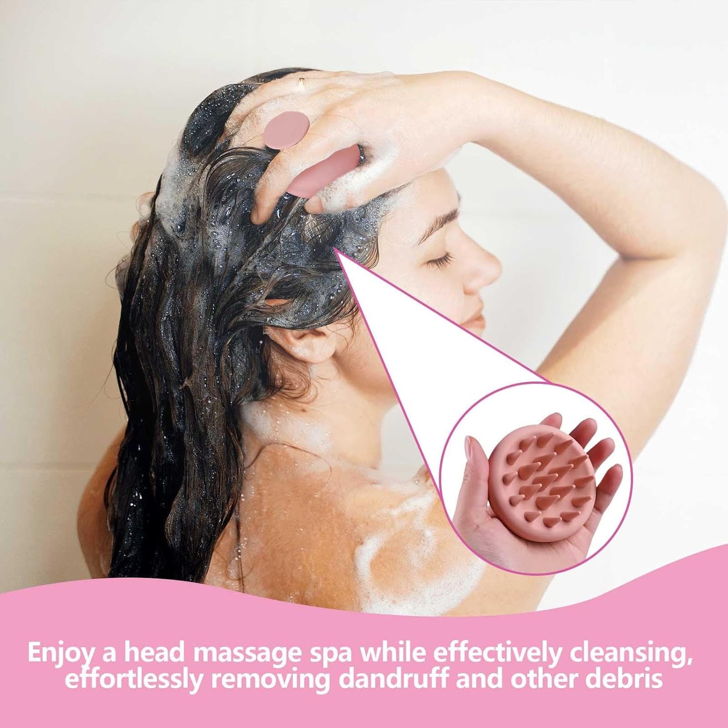 Deep Care – Silicone Scalp Massager Brush