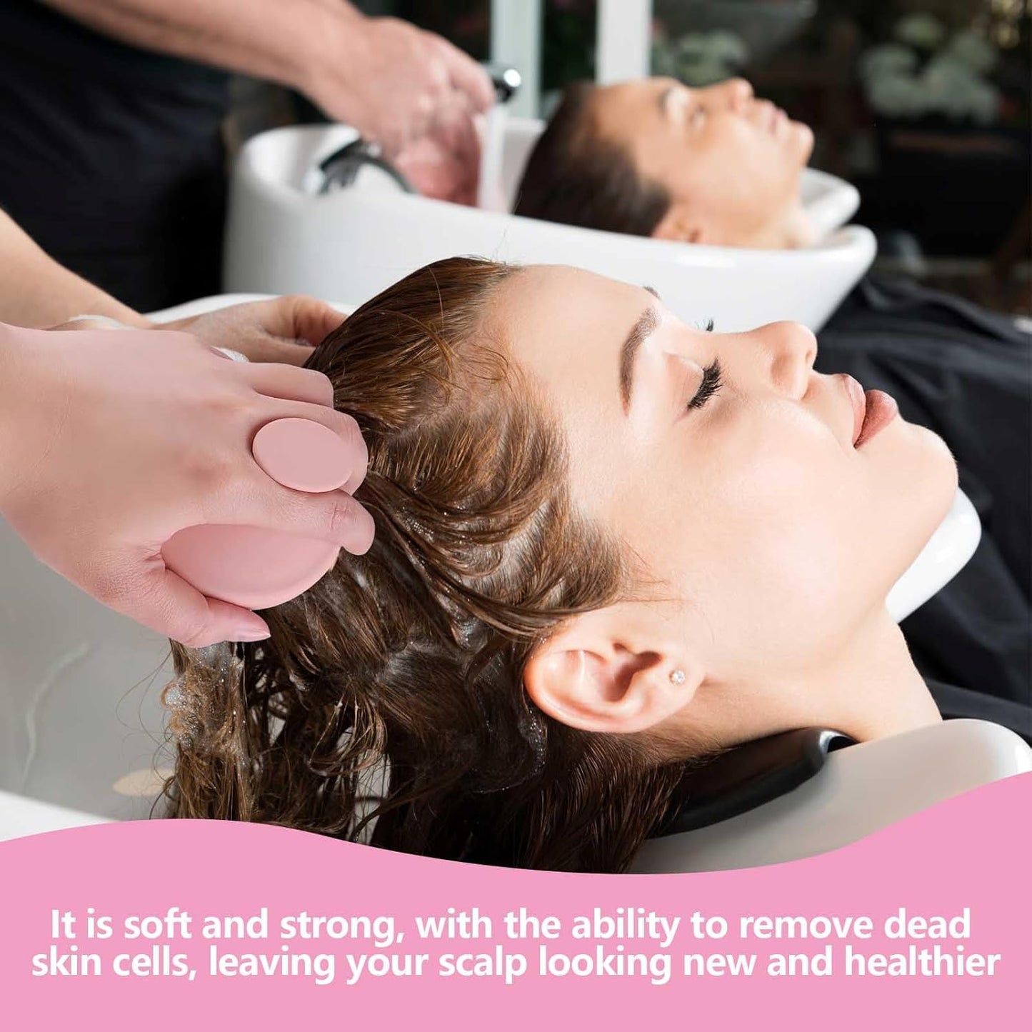 Deep Care – Silicone Scalp Massager Brush