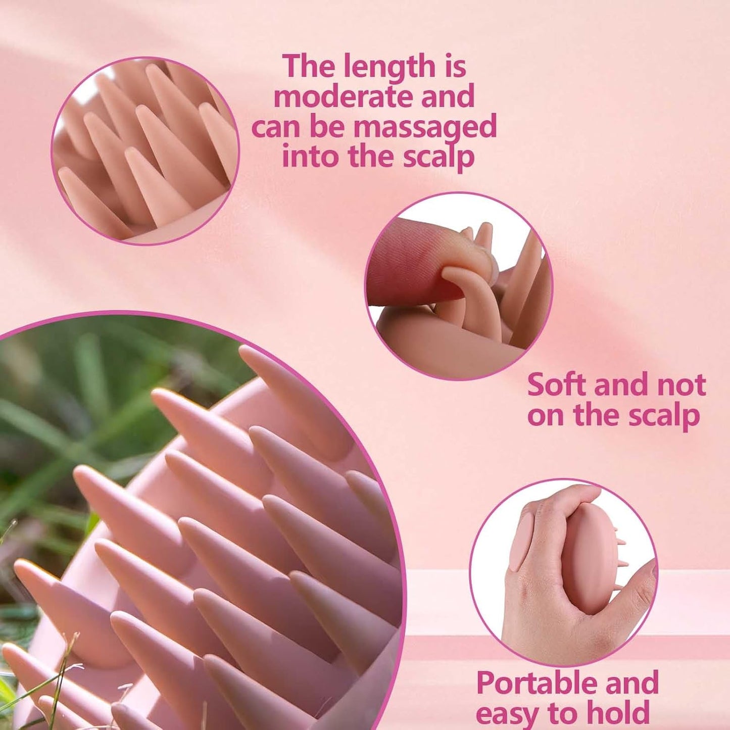Deep Care – Silicone Scalp Massager Brush